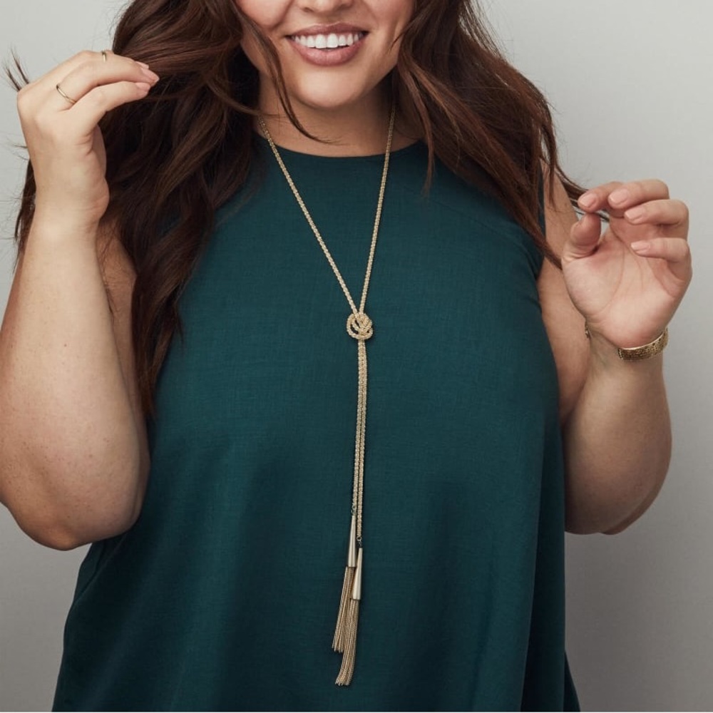 Kendra Scott Phara Necklace in Rose Gold